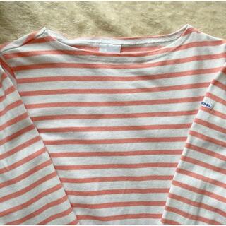 オーシバル(ORCIVAL)のorcival オーシバル バスクシャツ ピンク サイズ1(カットソー(長袖/七分))