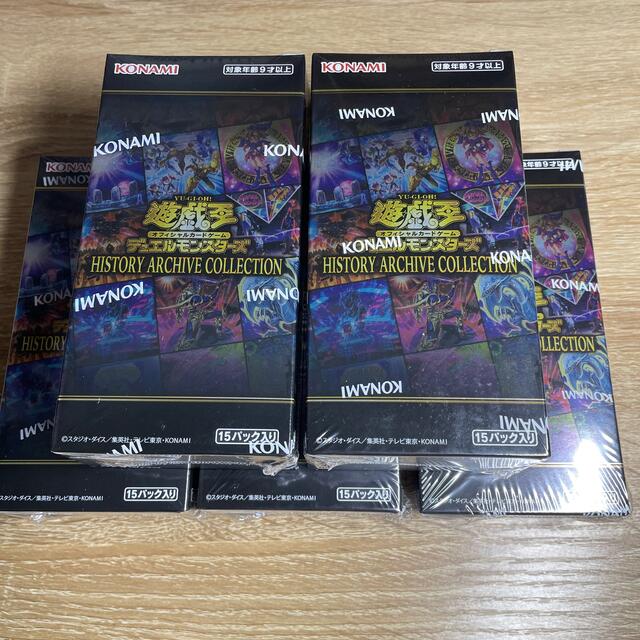 遊戯王 ヒストリーアーカイブコレクション 5box 新品未開封 遊戯王 ヒストリーアーカイブコレクション 5box 新品未開封