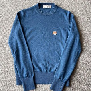 Maison Kitsune 長袖セーター Sサイズ 青