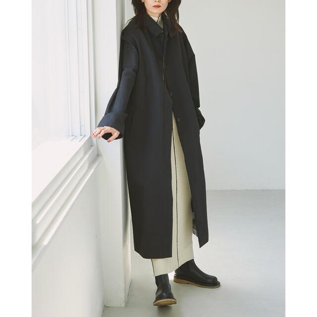 todayful Soutiencollar Over Coatトレンチコート