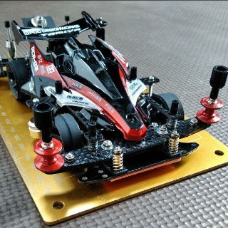 ミニ四駆 完成品 アバンテMKⅢ アズール Black&Red Specialの通販 by