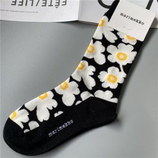 マリメッコ(marimekko)の（E6）marimekko マリメッコ靴下　レーディスソックス　新品(ソックス)