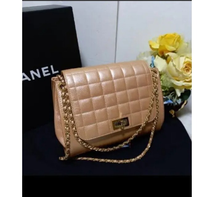 CHANEL シャネル 2.55ライン ダブルチェーンショルダーバッグ