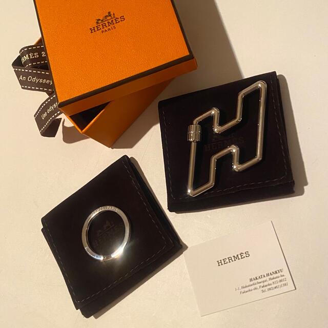 新品未使用⭐︎HERMES エルメス キーリング H to speed - キーホルダー