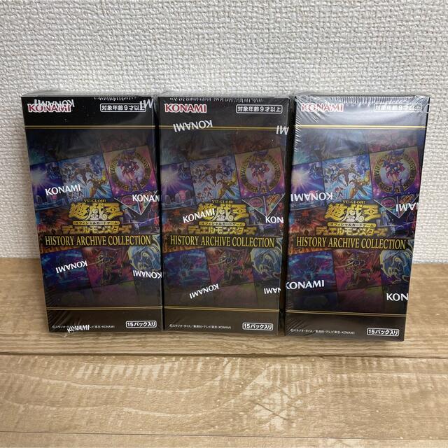 遊戯王 ヒストリーアーカイブコレクション 3BOX