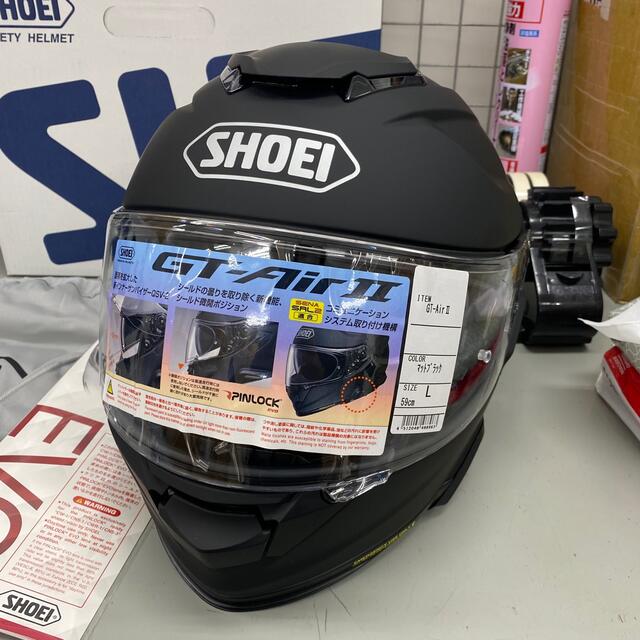 新品】SHOEI ショウエイ GT-Air2 マットブラック L - ヘルメット/シールド