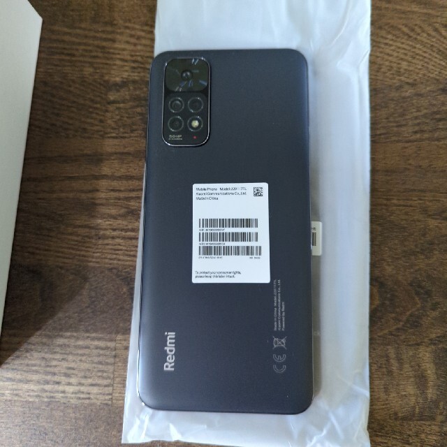 Xiaomi Redmi Note 11 SIMフリー スマホ/家電/カメラのスマートフォン/携帯電話(スマートフォン本体)の商品写真