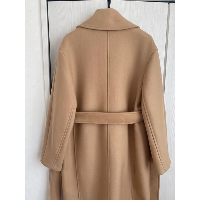 ZARA - ZARA ザラ キャメルコート 着用1回 極美品 XS オーバ ZARA - ZARA ザラ キャメルコート 着用1回 極美品 XS オーバ