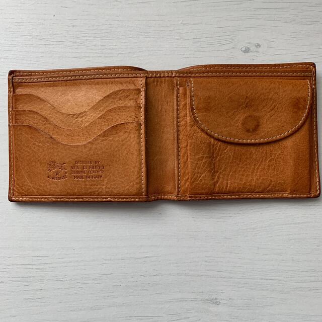 IL BISONTE(イルビゾンテ)のイルビゾンテ　２つ折り財布 メンズのファッション小物(折り財布)の商品写真