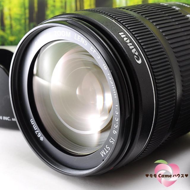 キヤノン EF-S 18-135mm STMレンズ☆手ぶれ補正つき☆2431-1