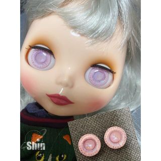 ブライス　アイチップ　ネオブライス　カスタムブライス　14mm ピンク(人形)