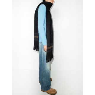 ジルサンダー(Jil Sander)の【新品】OUR LEGACY  IVY SCARF BLACK STRIPE(ストール)