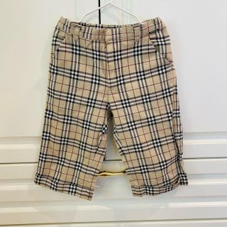 バーバリー(BURBERRY)の専用 美品 バーバリー ノバチェック  パンツ 100(パンツ/スパッツ)