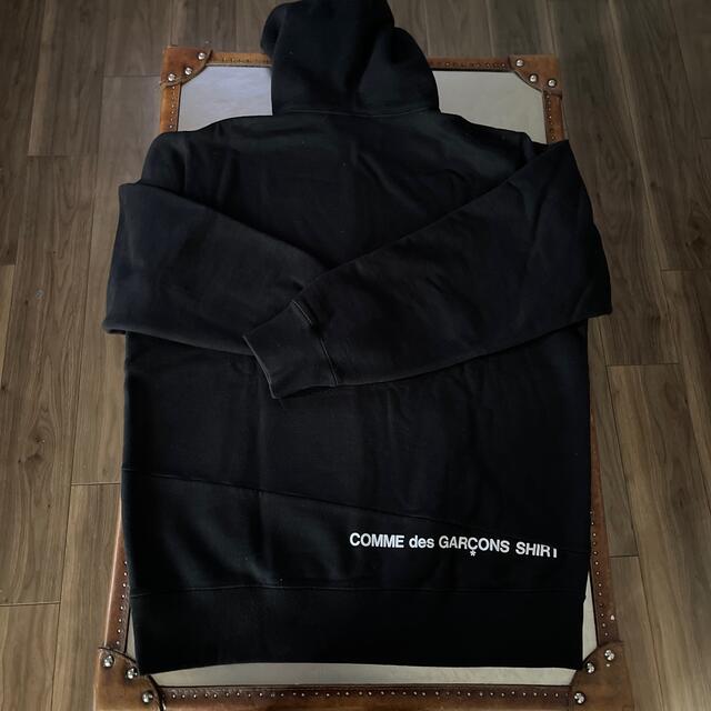supreme シュプリーム　コムデギャルソンシャツ　ブラックMサイズ　美品