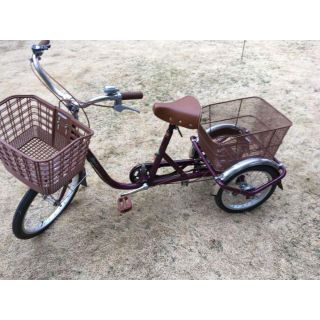 【最終値下げ】【状態良好】大人用　三輪車自転車（スイング機能あり）(自転車本体)