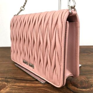 miumiu - 極美品 MIUMIU チェーンバッグ ピンク 484の通販 by old