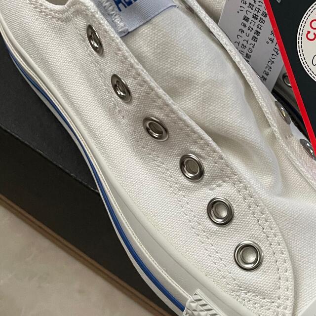 CONVERSE(コンバース)のCONVERSE ALL STAR SLIP III OX(WHT× BLUE) レディースの靴/シューズ(スニーカー)の商品写真