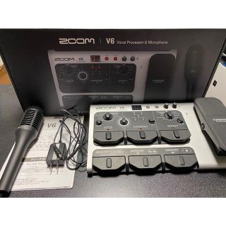 ズーム(Zoom)のzoom v6 ボーカルエフェクター 歌配信やvtuberバ美肉などに！(エフェクター)