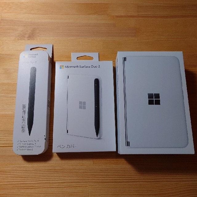 Microsoft(マイクロソフト)の【jun様専用】Microsoft Surface Duo 2 Glacie スマホ/家電/カメラのPC/タブレット(タブレット)の商品写真