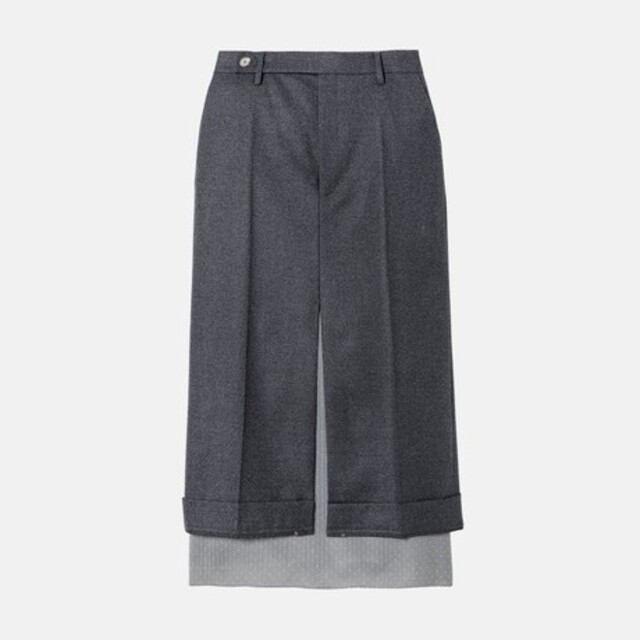 LE CIEL BLEU(ルシェルブルー)のIRENE💚未使用 タキシードマキシスカート 36 アイレネ レディースのスカート(ロングスカート)の商品写真
