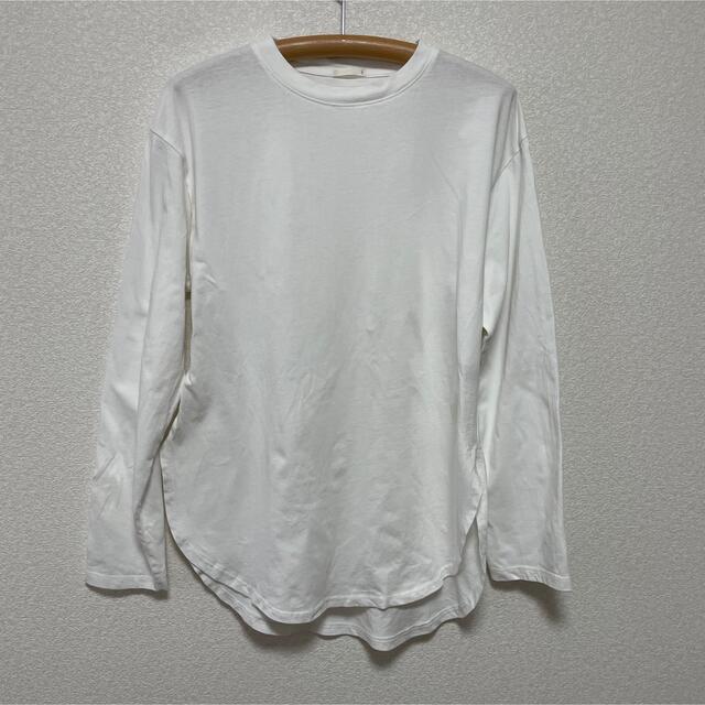 GU(ジーユー)のGU ロングTシャツ レディースのトップス(Tシャツ(長袖/七分))の商品写真