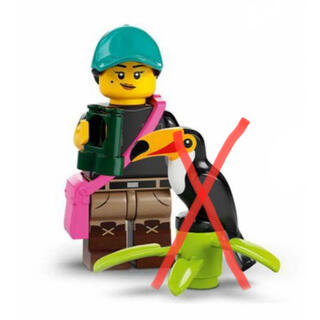 レゴ(Lego)のLEGO ミニフィグ　バードウォッチングガール(ゲームキャラクター)