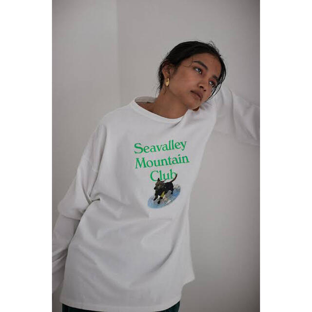 SEA(シー)のsea Seavally RIKU L/S TEE rie カットソー メンズのトップス(Tシャツ/カットソー(七分/長袖))の商品写真