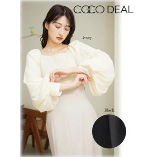 ココディール(COCO DEAL)のCOCO DEAL♡オフショルパフスリーブニット(ニット/セーター)