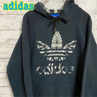 オリジナル(Original)のadidas　パーカー　トレーナー　デカロゴ　トレフォイル　レアカラー(パーカー)