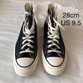 コンバース(CONVERSE)のCONVERSE CHUCK70 HI Black CT70 28 9.5黒(スニーカー)