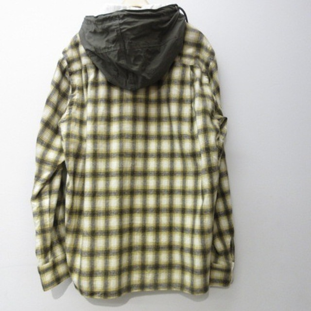 Sacai 20ss Hooded Check Shirt 20-02238Mトップス