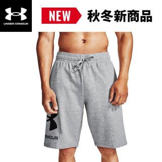 アンダーアーマー(UNDER ARMOUR)のアンダーアーマー　 ハーフパンツ　ライバルフリース ビッグロゴ トレーニング (ショートパンツ)