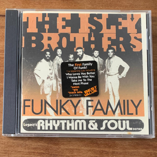 THE ISLEY BROTHERS  Funky Family エンタメ/ホビーのCD(R&B/ソウル)の商品写真