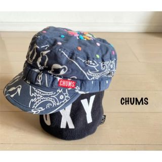 チャムス(CHUMS)のCHUMSチャムス＊キャップ 帽子＊navy×logo×刺繍(キャップ)