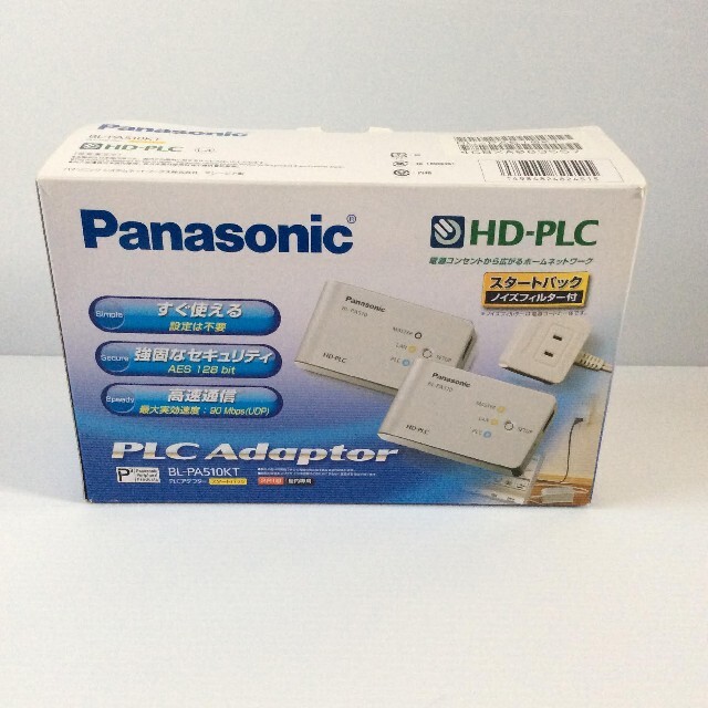 未使用 Panasonic PLCアダプター BL-PA510KTA