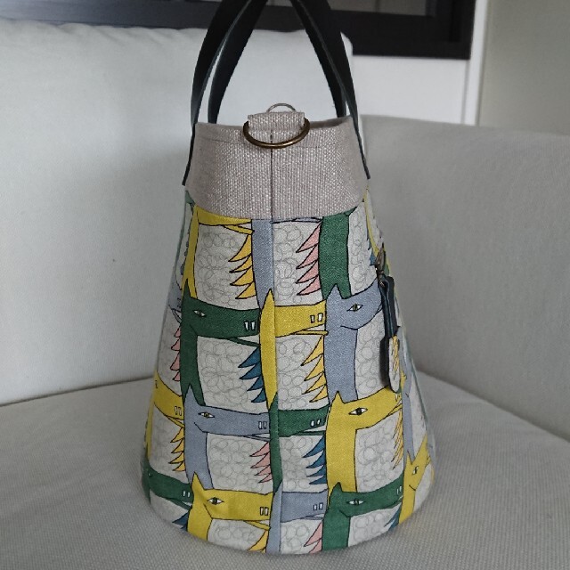 mina perhonen(ミナペルホネン)のミナペルホネン サラブレッドハンドメイドバック レディースのバッグ(ハンドバッグ)の商品写真