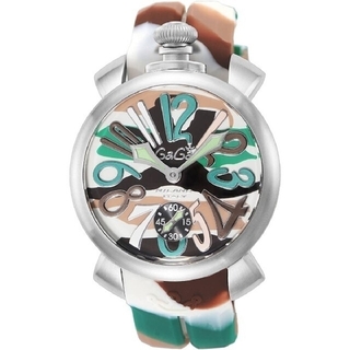 ガガミラノ(GaGa MILANO)のGAGA MILANO ガガミラノ 腕時計 カモフラ MANUALE 手巻き式(腕時計(アナログ))