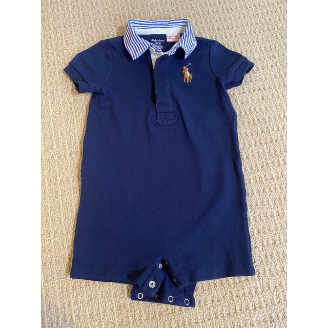 Ralph Lauren(ラルフローレン)のラルフローレン　ロンパース　半袖　70  キッズ/ベビー/マタニティのベビー服(~85cm)(ロンパース)の商品写真