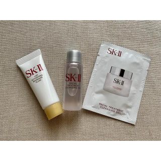 エスケーツー(SK-II)の【サンプルセット】SK-II マッサージ美容液＋クレンジングオイル&ジェル(サンプル/トライアルキット)