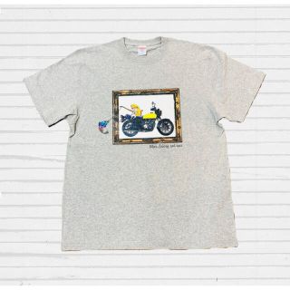 ヨンフォア cb400f ロングスリーブTシャツ 猫 釣りトラウト 旧車 半袖