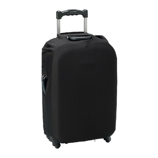 スーツケースカバー　Mサイズ　ブラック　2個セット(トラベルバッグ/スーツケース)