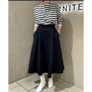 ユナイテッドアローズ(UNITED ARROWS)のfavori様専用　ユナイテッドアローズ　キルティングフレアスカート　36(ロングスカート)