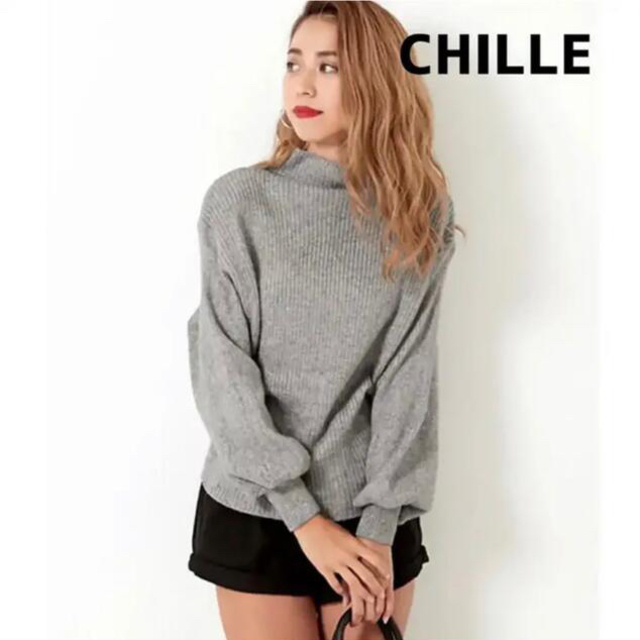 CHILLE anap(チルアナップ)の【CHILLE】ニット　セーター レディースのトップス(ニット/セーター)の商品写真