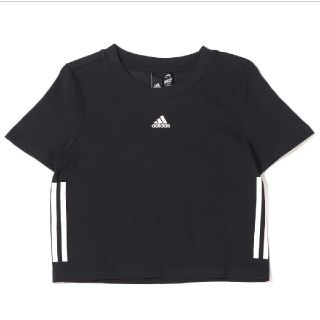 アディダス(adidas)のadidas W APXJ クロップドTシャツ BLACK 22SS-S(Tシャツ(半袖/袖なし))