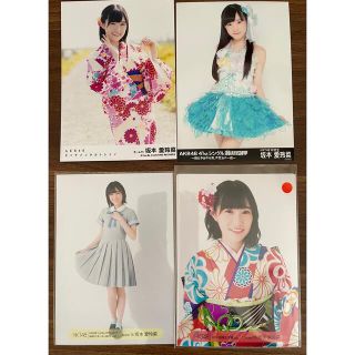 エイチケーティーフォーティーエイト(HKT48)の坂本愛玲菜　生写真(アイドルグッズ)