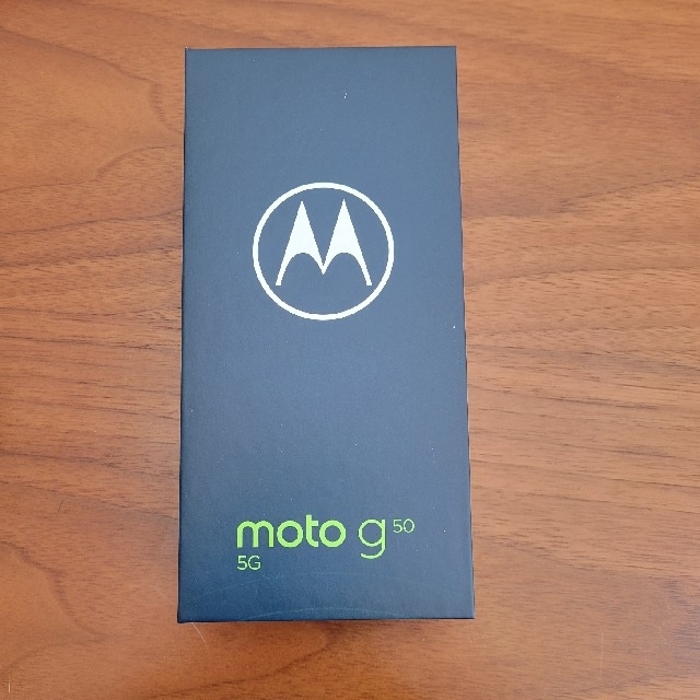 新品未開封】モトローラ moto g50 5g テンダーグリーン ...