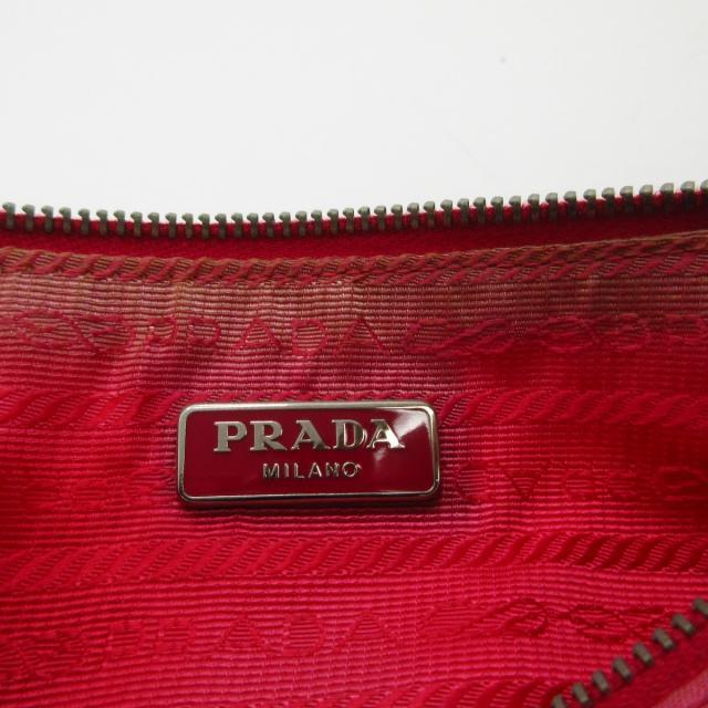 PRADA(プラダ)のプラダ ポーチ - ピンク×白×マルチ レディースのファッション小物(ポーチ)の商品写真