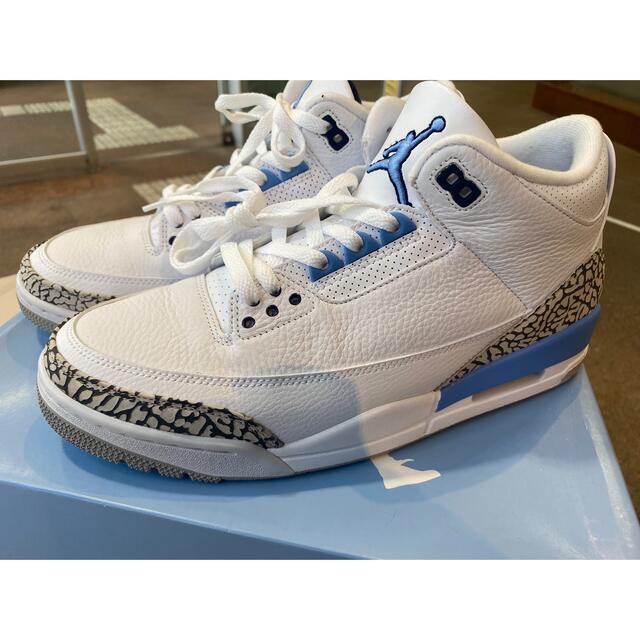 2019 NIKE AIR JORDAN 3 RETRO UNC US10.5