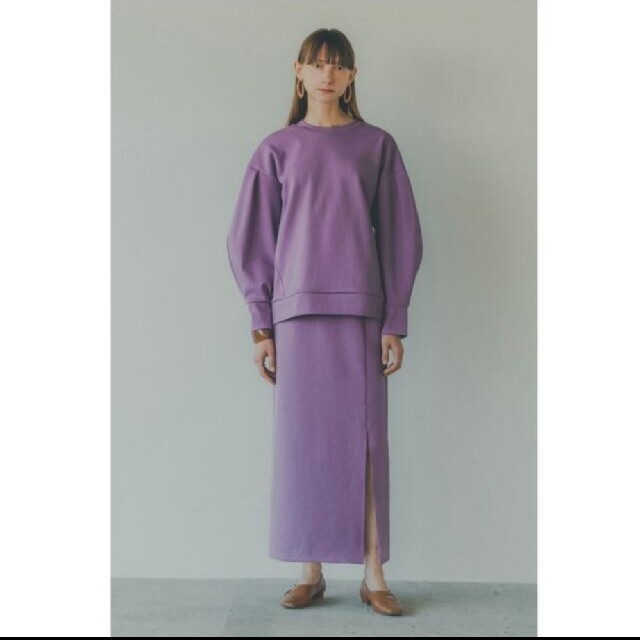 CLANE COLOR BULKY JERSEY SET UPレディース