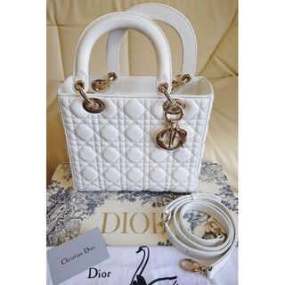 ディオール(Christian Dior) ハンドバッグ(レディース)（ホワイト/白色 